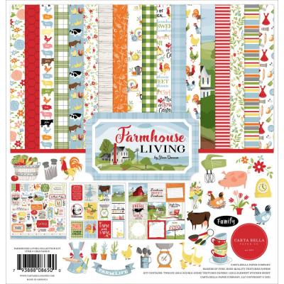 Carta Bella Farmhouse Living Designpapier - Collection Kit